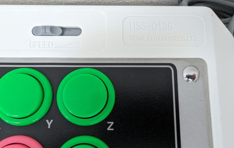 Sega Saturn Virtua Stick HSS-0136 Controller Good Condition - Image 5