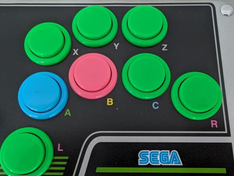 Sega Saturn Virtua Stick HSS-0136 Controller Good Condition - Image 7